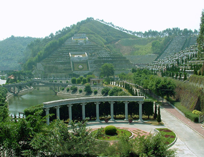 广东广州华夏永久陵园-陵园景观